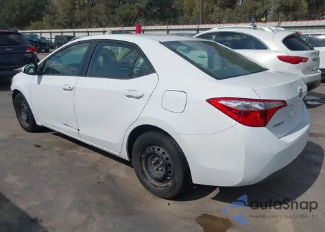 2015 Toyota Corolla Le из США, поврежденный, VIN 2T1BURHE6FC315286